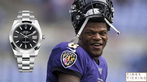 lamar buys rolex|Lamar Jackson Gifts Entire Ravens Offensive Line Rolexes.